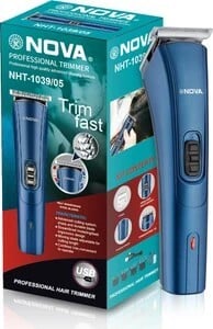 NOVA NHT 1039/05 USB Trimmer 45 min Runtime 4 Length Settings (B...more