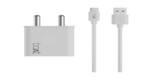 Check out boAt WCDV 22.5W Dual Port Charger with 22.5W Power Delivery Support, 18W Quick Charge 3.0 & Smart IC Protection-White on Instamart: