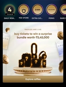 Cred Raffles Are Live Buy Tickets to Win the Reward