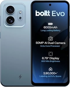 BOLTT EVO 4GB RAM (64GB ,Sky Blue)