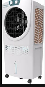 Crompton Ozone Neo Desert Air Cooler 95L| High density honeycomb Pad for Cooling Retention| Water Level indicator| 4 way Air deflection & Auto Swing | Everlast Pump| 3 Year Brand Warranty