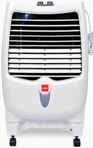 CELLO Gem 35 Litres Heavy Duty Vertical Commercial Air Cooler | High-Density Honeycomb Cooling Pads, Auto-Fill Water Technology, Powerful Air Flow | Long Life Air Cooler For Office & Personal Use (37% coupon discount )