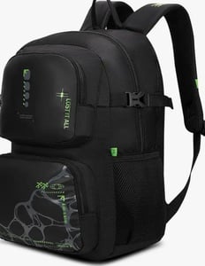 FOOTLOOSE by VIP Kinetic 30L Laptop Backpack (15.6"), 2 Compartments, Black
Front & Side Pockets, Premium Fabric& Zipper, Padded Straps, Travel/ Casual/ Office/College Bag, Unisex, 1-Yr Global Warranty