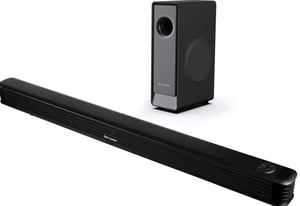 JACK MARTIN HarmoniBar X-777 5.1 Channel Soundbar with Wireless Woofer - 140W RMS, Bluetooth, Multiple Connectivity Options - Black