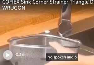 Stainless Steel Sink Corner Strainer Triangle Drainer Basket & Shelf Organizer — Rust-Resistant Corner Rack for Kitchen Sink, Multi-Use Soap, Sponge, Fruit & Vegetable Holder