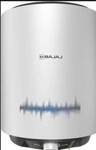 Bajaj Shield Series New Shakti 15L Storage Wall Mount Water Heater For Home, 5-Star Rated Geyser, Child Safety Mode, 7-Yr Tank, 6-Yr Element, 2-Yr Product Warranty, White & Grey