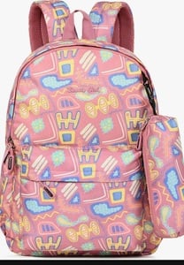 BEAUTY GIRLS LAPTOP BACKPACK|COLLEGE BACKPACK|SCHOOL & TUTION BAG|10 TO 12 IN LAPTOP SLEEVE | 15 L LAPTOP BAG |WATER RESISTANT FOR GIRLS & WOMEN