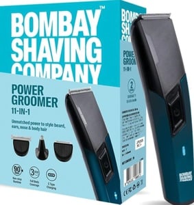 Bombay Shaving Company 11 in 1 | Trimmer for Men All in One | Beard Trimmer for Man | Hair Trimmer for Man | Nose Trimmer for Man | Body Trimmer for Man | Type C | Trimmer Men Beard | Trimmers for Man