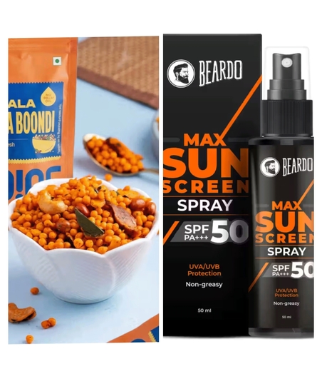 Instamart → Upto 92% off on Noice products & also Beardo Max Sunscreen SPF 50 (50 ml) at ₹99