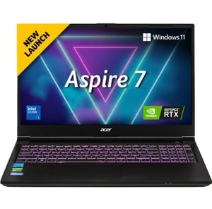 Acer Aspire 7(i5 14th Gen) Intel Core 5 210H - (16 GB/512 GB SSD/Windows 11 Home/6 GB Graphics/NVIDIA GeForce RTX 4050) A715-79G Gaming Laptop