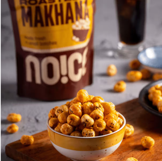 NOICE Cheese Melt Roasted Makhana (No Palm Oil) 50g & more