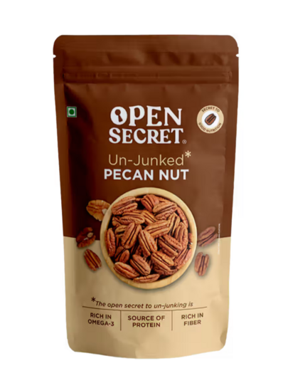 Open Secret Pecan Nuts | Exotic & Nutrient Rich | Healthy Snacking Nut