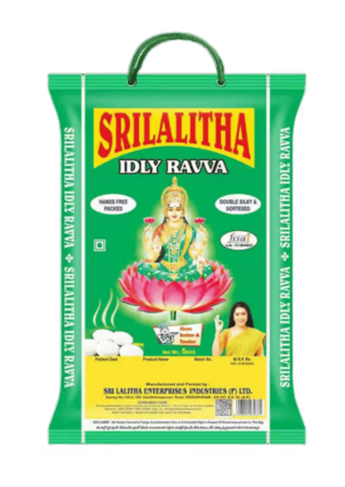 Idly Rava 5kg @111, Red Chilli Whole 500g @55, Tamarind 500g @69 & more