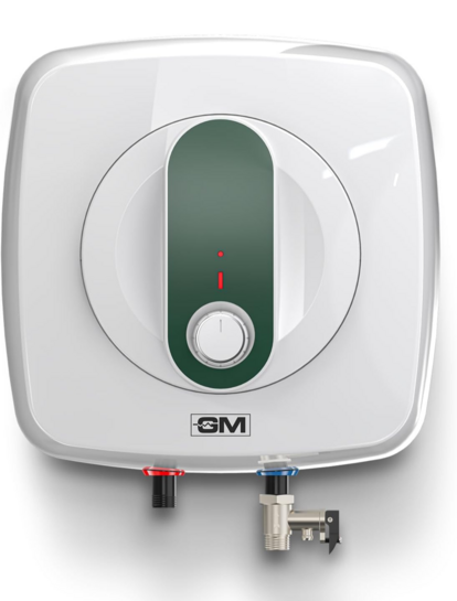 38% off coupon: GM Nue+ 6L Water Heater, High-Efficiency Water Geyser - Quick Hot Water, Energy-Saving, Rustproof Body, and Safety Features - Alpine Green