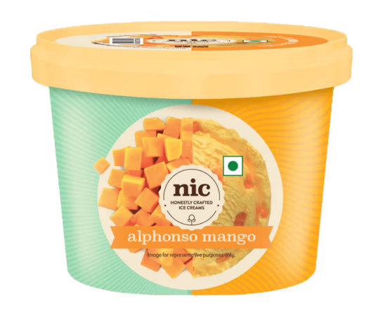 NIC Ice Cream Mango Ice Cream 100ml @20, Amul Ice Lounge Irani Kulfi Ice Cream 500ml @71 & more