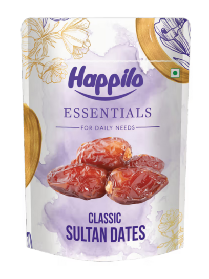 Happilo Essentials Classic Sultan Dates 500g @55