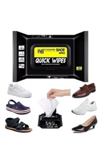 Sneaker shoes cleaning wipes pack of 80