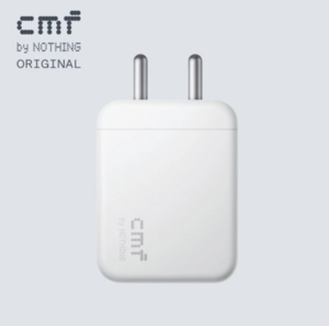 CMF by Nothing 33 W Quick Charge 3 A Wall Charger for Mobile (White)
