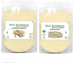 Desi Goodness - ashwagandha Fairness Face Pack for All Skin Type (Pack of 2)