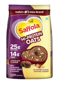 50% off Coupon: Saffola 25g High Protein Oats | 14g Fibre | 400g | No Refined Sugar | With Almonds, Raisin, Pumpkin and Chia Seeds
