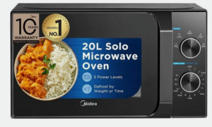 Click to enlarge Microwave Midea 20 L 5 power levels & Defrost function Solo Microwave Oven