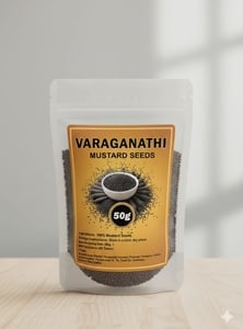 Digihaat | Mustard seeds (Rai) 50gm