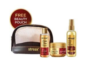 Hair Care Pouch Combo (Walnut Serum + Shampoo + Masque)