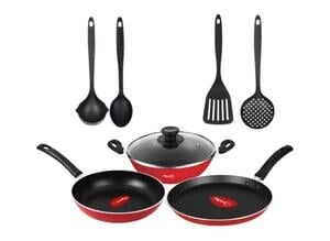 Nirlon Mio Gift Set Non-Stick Coated Cookware