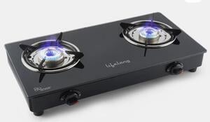 Lifelong Glass Manual Gas Stove
