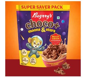 Bagrry's Choco+ Moons & Stars- Multigrain, No Maida, No Added Oil