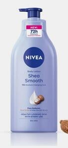 NIVEA Lotion Shea Smooth, Moisturizer Lotion with Deep Nourish Serum, Shea Butter (600 ml)
