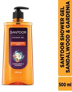 Santoor Sandalwood and Gardenia Body Wash 500 ml