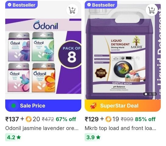 Dishwasher 5L at ₹129+18 Supercoin