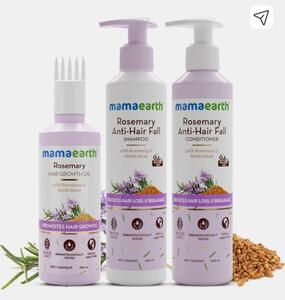 Mamearth Rosemary Hair Fall Control Kit