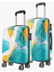 Safari Luma Neo 8 Wheels Set of 2 (Cabin + Medium) Trolley Bags,