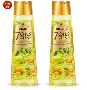 Emami 7 Oils In One, 500 ml | Pack of 2