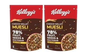 Kellogg's Choco Millet Muesli 78% Fruit, Seeds & Multigrain|Power Breakfast|