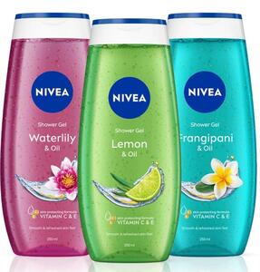 Nivea Water Lily Lemon Frangipani Body Wash