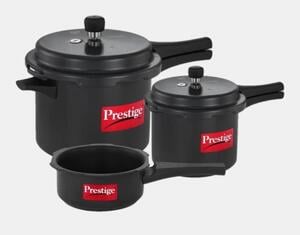 Prestige HA Popular + 5 L, 3 L, 2 L Pressure Cooker & Pressure Pan