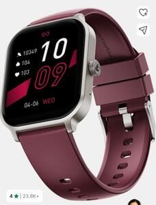 boAt Ultima Ember 2, 1.96" AMOLED, Ultra Bright 1000 nits, AOD, Functional Crown Smartwatch