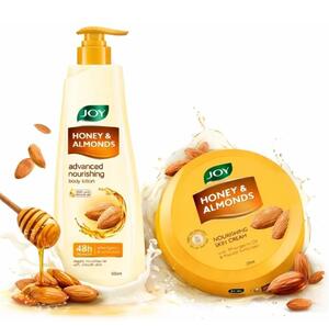 Joy Honey & Almonds Signature Combo With Body Lotion 500 ml & Skin Cream 200ml