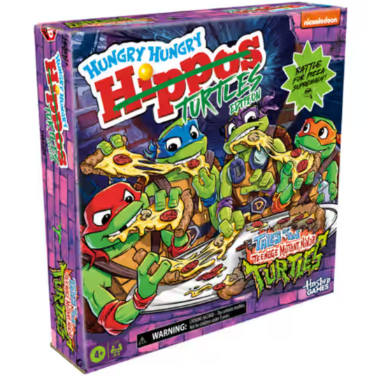 Zepto - Hasbro Hungry Hungry Hippos Teenage Mutant Ninja Turtles