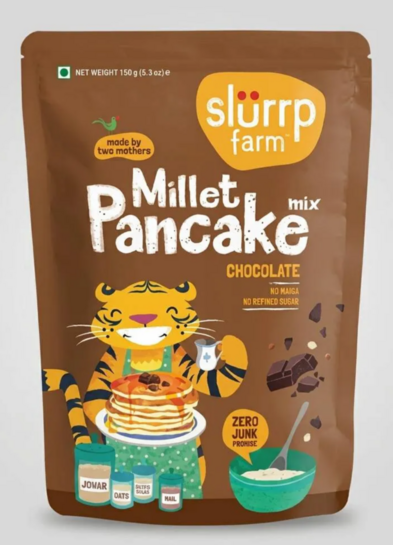 POP UPI - Slurrp Farm Chocolate Millet Pancake Mix 150g
