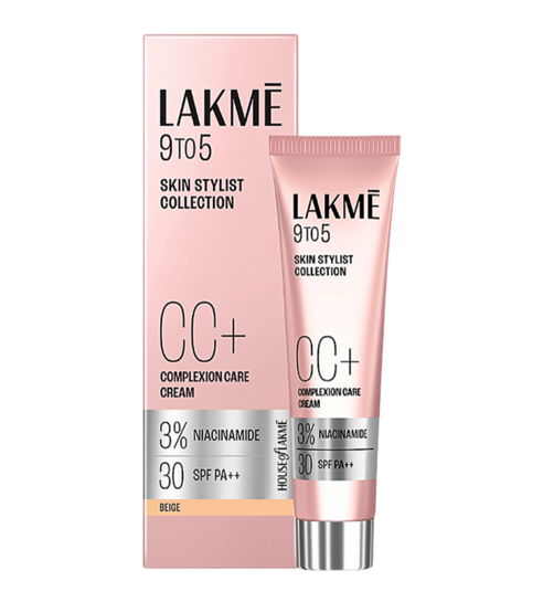 Bigbasket - Lakme 9to5 CC+ Cream SPF 30 PA++(location specific)