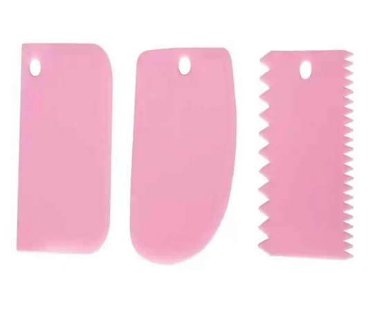 Zepto - Daluci Baking Scraper Set Dough Cake Scrapers