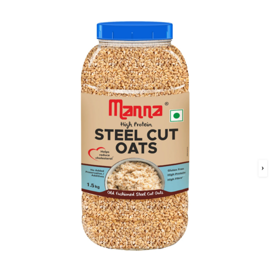 Minutes - Manna Steel Cut Oats 1.5kg(location specific)