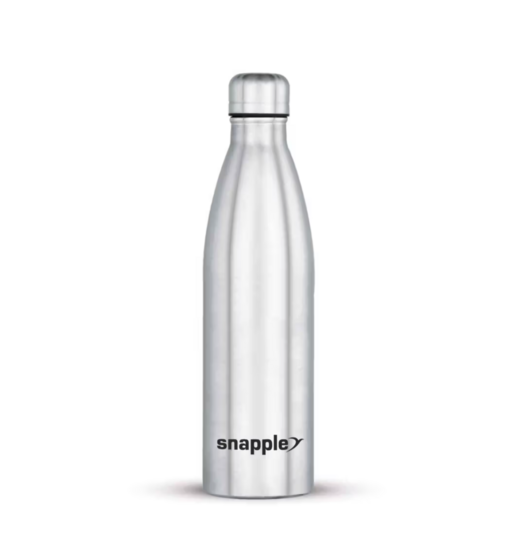 Zepto - Snapple Stainless Steel Hydra Single Wall Fridge Bottle | Silver | 1 L (location specific)