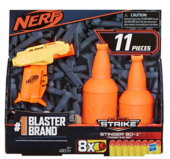 Zepto - Hasbro Nerf Alpha Strike Stinger Sd 1 Targeting Toy Gun
