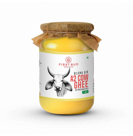 CRED - First Bud Organics bilona gir A2 cow ghee - 1 L