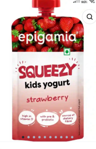 Epigamia Kids Yogurt | Strawberry and more